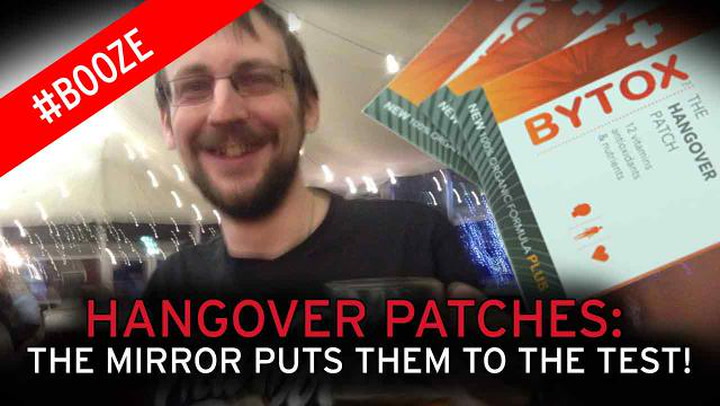 Could you avoid an alcohol-induced New Year's Day headache with a 'Hangover  Patch'? We put it to the test - Mirror Online
