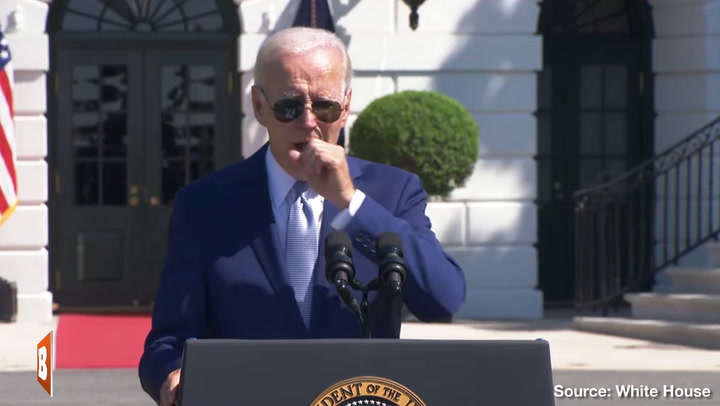 Biden Vs. Cough — Joe’s Victory Lap Speech Compromised by Coughing Fits