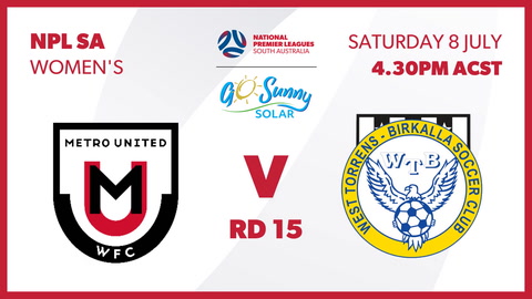 Metro United WFC v Adelaide City