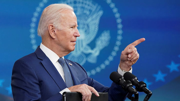 Watch live as Biden discusses plan to tackle omicron Covid variant
