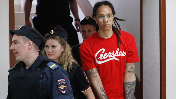 WNBA star Brittney Griner pleads guilty to drug charges in Russia