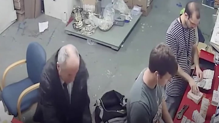 CCTV footage shows behind the scenes of James Stunt's alleged laundering operation
