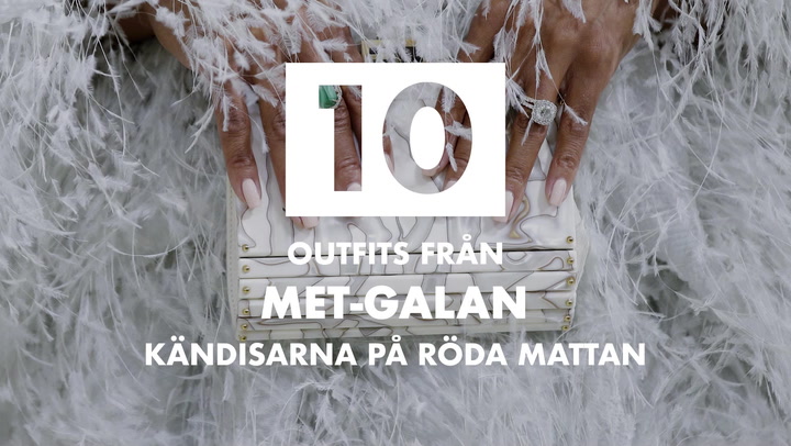 10 outfits från MET-galan - kändisarna på röda mattan