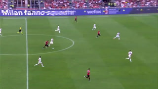 Theo Hernández y un gol maradoniano