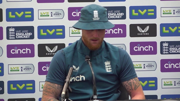 Watch: Ben Stokes reacts as Barbie song interrupts press conference
