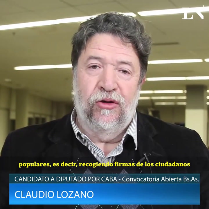 Elecciones 2017: cuál será el primer proyecto de ley de Claudio Lozano si llega al Congreso
