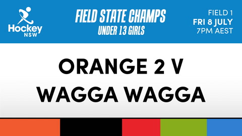 Orange 2 v Wagga Wagga Combined Hockey Association