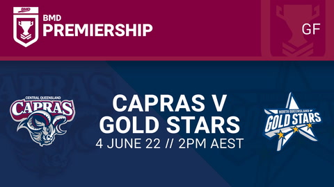 Central Queensland Capras - Tier 1 v North Queensland Gold Stars - Tier 1