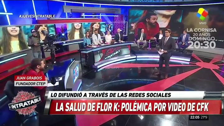 El debate por el video que publicó Cristina Kirchner - Fuente: América TV