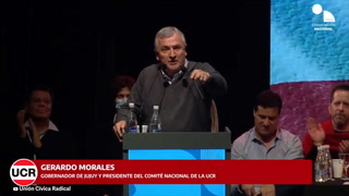 Gerardo Morales: "El próximo presidente va a ser de la Unión Cívica Radical"