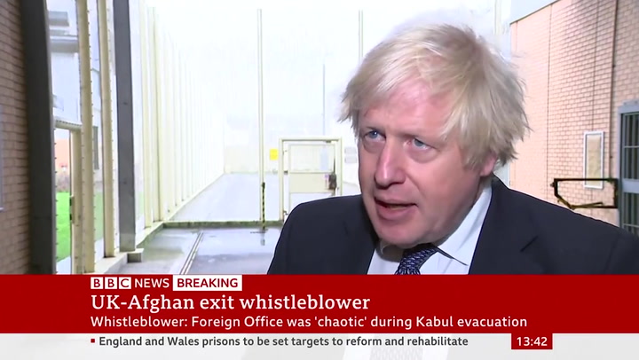 December 2021: Boris Johnson denies intervening in evacuation of animals from Afghanistan