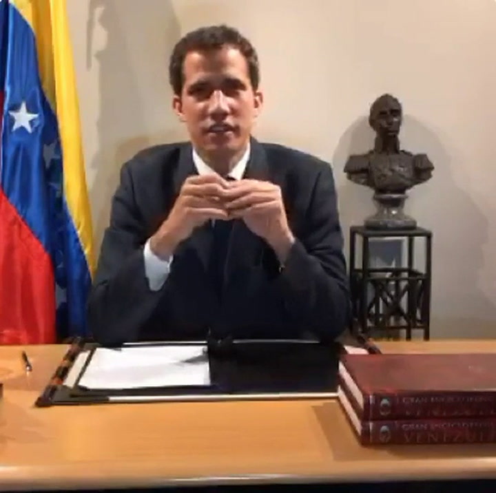 Anuncios de Juan Guaidó - Fuente: YouTube