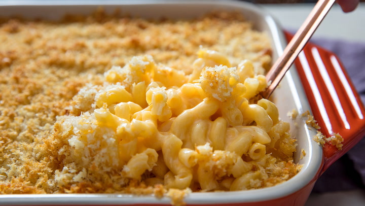 Couple Thank you for your help dance Modern Baked Mac and Cheese With Cheddar and Gruyère Recipe