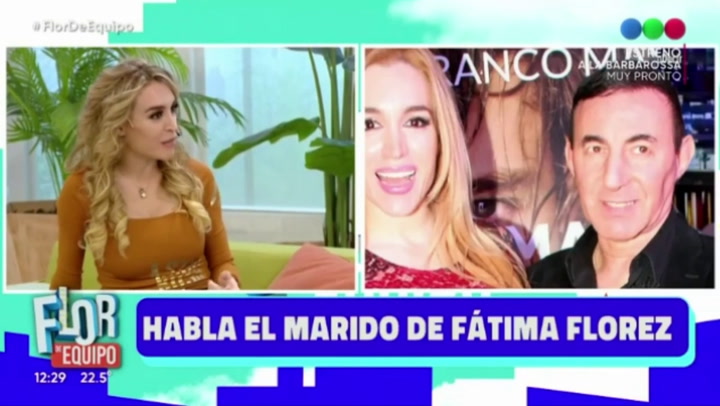 La pareja de Fátima Florez le pidió matrimonio en vivo