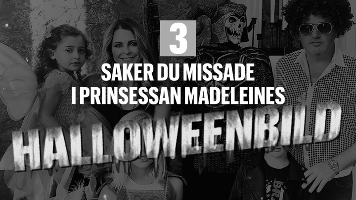 3 saker du missade i Madeleines halloweenbild!