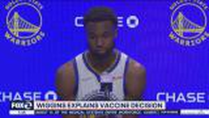 Golden State Warriors' Andrew Wiggins speaks out about finally getting vaccinated