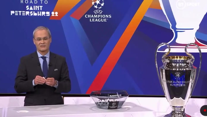 Uefa make mistake in Champions League draw
