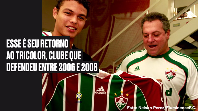 Fluminense anuncia retorno de Thiago Silva