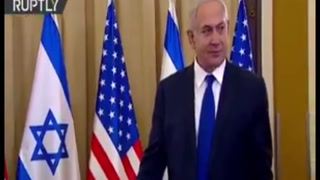 Donald Trump niega darle la mano a primer ministro de israelí Benjamín Netanyahu
