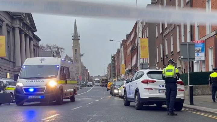 Emergency services at scene of ‘stabbing near school’ in Dublin city centre