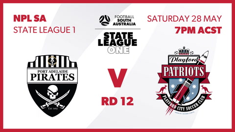 Port Adelaide - NPL SA 2 v Playford City Patriots - NPL SA 2