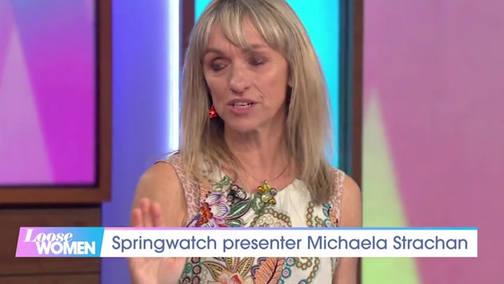 Practical reason Michaela Strachan only showers ‘every three days’