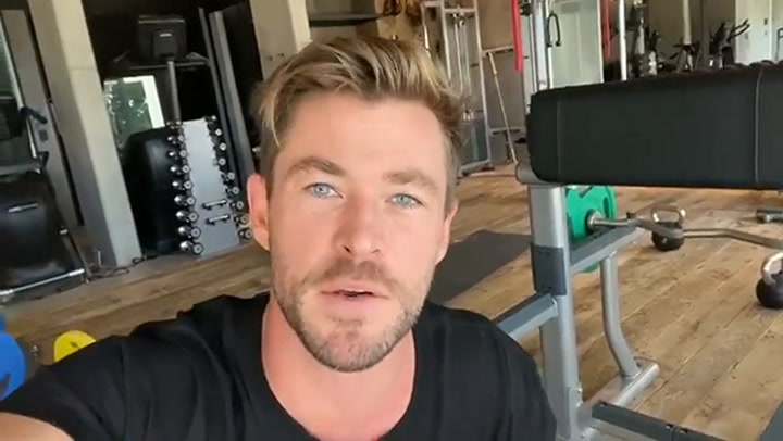 Chris Hemsworth le agradeció al público el éxito de Misión de rescate - Fuente: Instagram