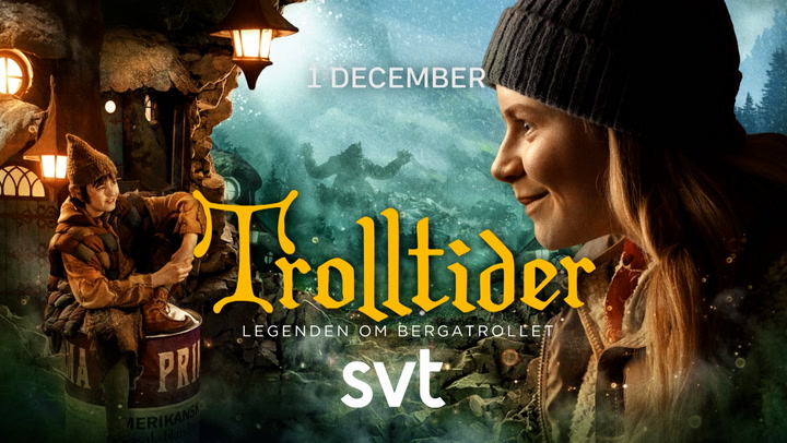 ”Trolltider – legenden om bergatrollet”: Se trailern för SVT:s julkalender 2023 här!