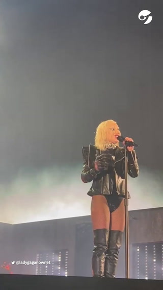 A Lady Gaga le arrojaron un peluche
