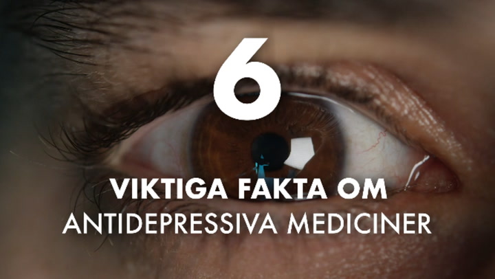 6 viktiga fakta om antidepressiva mediciner