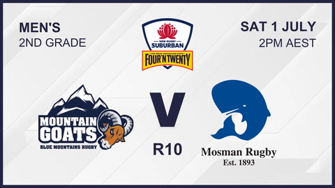 Blue Mountains Rugby Club v Mosman Rugby Club