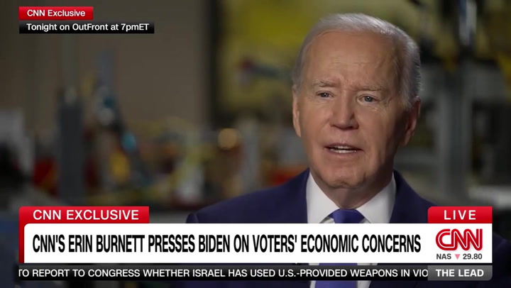 Biden: I've Had Best Run of Creating Jobs and Lowering Inflation Ever, 'It Was 9% When I Came Into Office'