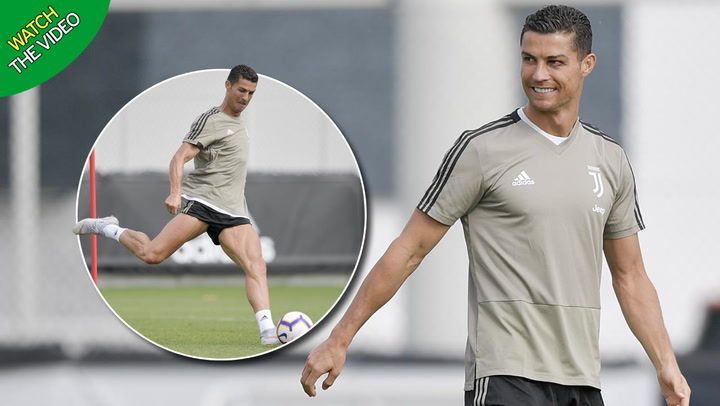 Cristiano Ronaldo gets caught half naked again as he shows 