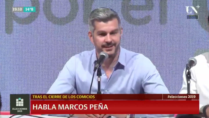 Marcos Peña: 'Creemos que hemos hecho una buena elección, estamos muy contentos'