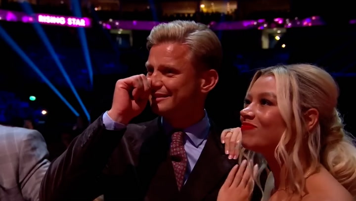 Jeff Brazier's son Bobby reduces father to tears during NTA acceptance speech