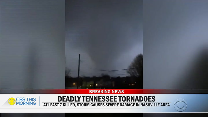 Un tornado sacudió a Nashville