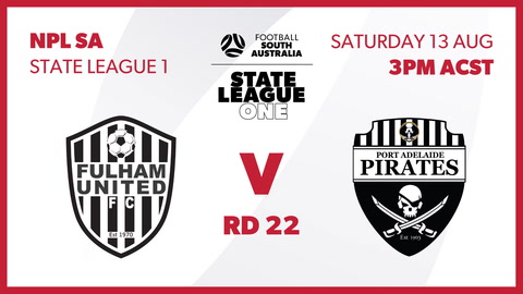 Fulham United FC - SA NPL 2 v Port Adelaide - NPL SA 2