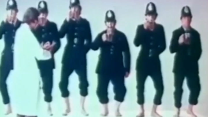 Heineken's amusing 1974 television advert focused on policemen's feet
