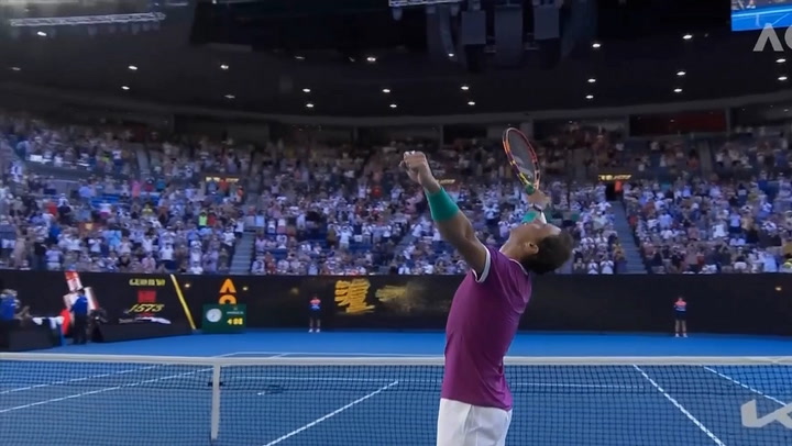 Rafael Nadal beats Matteo Berrettini to reach Australian Open final
