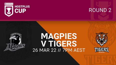 26 March - Hostplus Cup Round 2 - Souths Logan Magpies v Brisbane Tigers