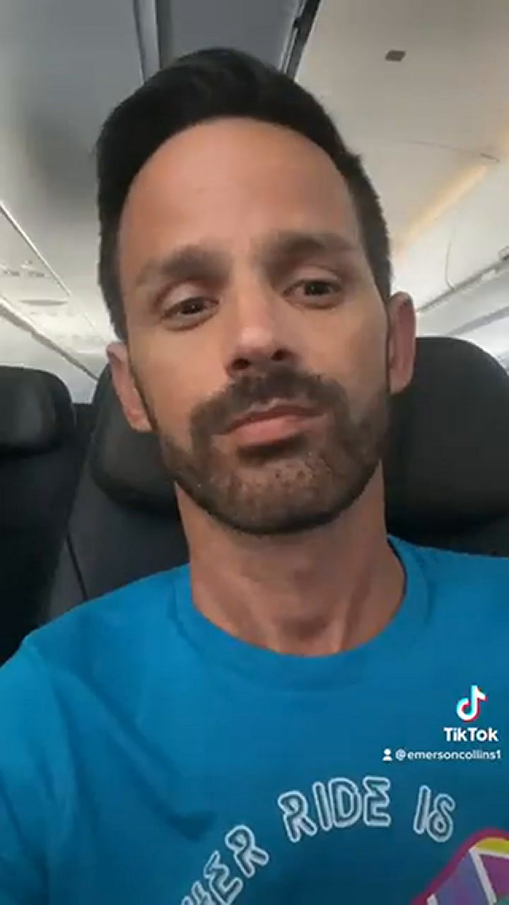 Un actor compartió los extraños sonidos que había en su vuelo de American Airlines