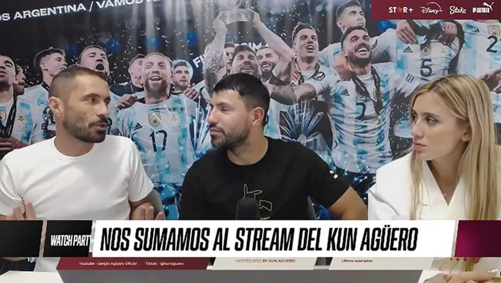 El Kun Agüero develó qué pensó el plantel de la selección argentina la primera vez que vio al Dibu M
