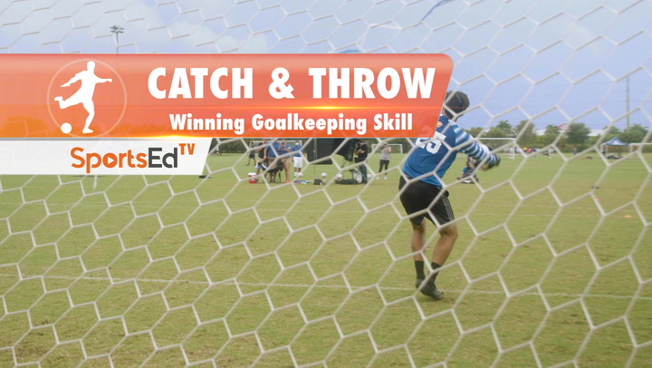 CATCH & THROW - Winning Goalkeeping Skill • Ages 14+