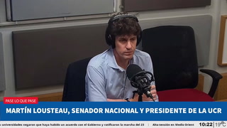 Martín Lousteau defendió el fuerte aumento a los senadores: “Estábamos cobrando menos que un tuitero del Presidente”