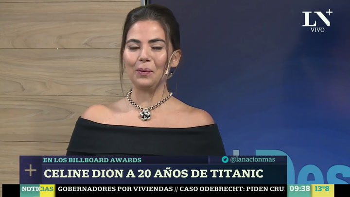 Celine Dion se vistió de iceberg - Silvina Ajmat en Más Despiertos