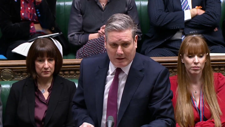 Starmer makes jibe at Sunak as he criticises NHS waiting lists
