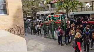 Escape de gas en la Facultad de Odontología: trabajan 22 ambulancias del SAME