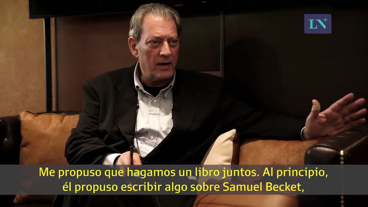 Paul Auster: 'Hay que ser sordo, ciego y tonto para no pensar que Borges fue un escritor importante'