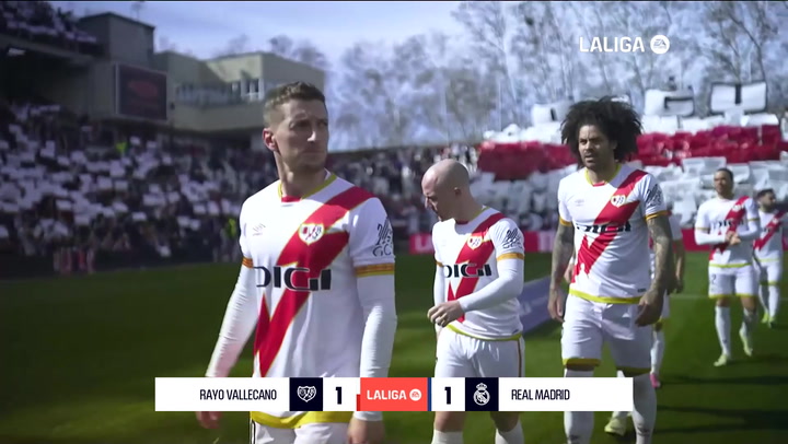 Rayo Vallecano 1-1 Real Madrid: resumen y goles| LaLiga EA Sports (J25)
