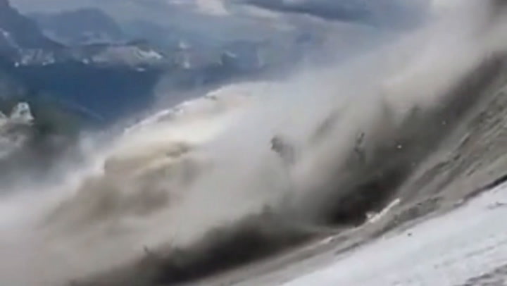 Tragedia en los Alpes: al menos seis muertos tras el desprendimiento de un glaciar en Italia